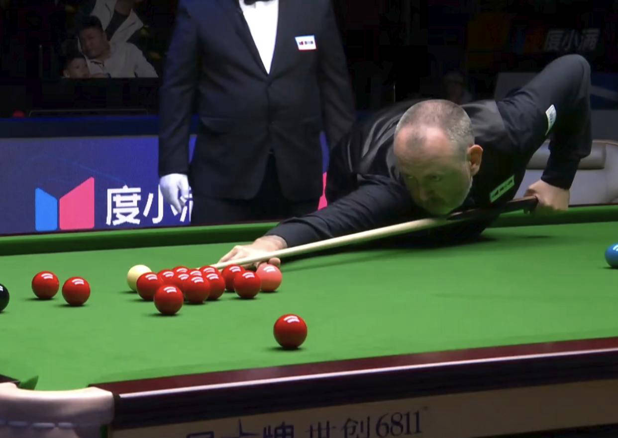 text, 在首场半决, 前进四强的